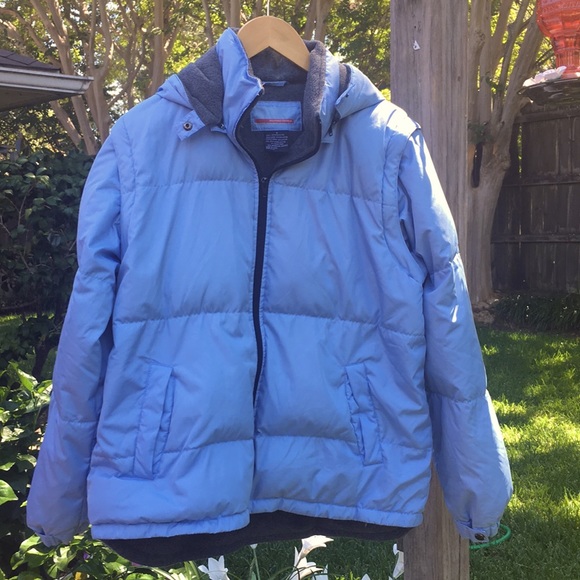Brandon Thomas Jackets & Blazers - Brandon Thomas Down jacket light blue